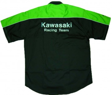 Preview: Hemden bedruckt günstig online bestellen Damen und Herren Kawasaki