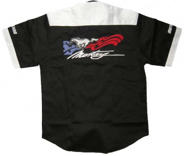 Preview: Hemden bedruckt günstig online bestellen Damen und Herren Ford Mustang