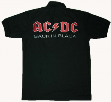 Preview: ACDC Black Ice Poloshirt