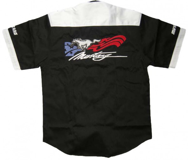 Hemden bedruckt günstig online bestellen Damen und Herren Ford Mustang