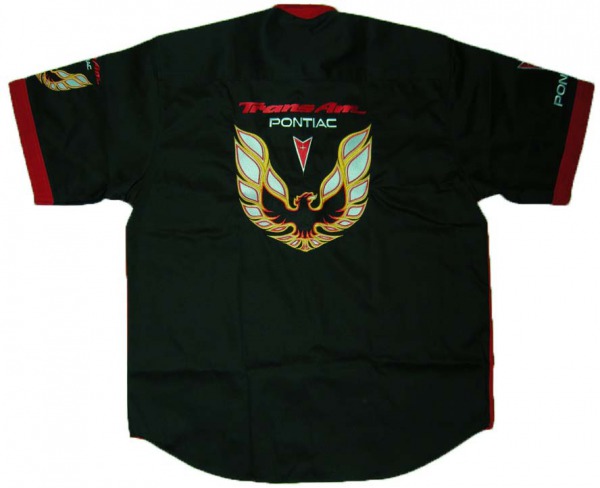 Hemden bedruckt günstig online bestellen Damen und Herren Pontiac Firebird